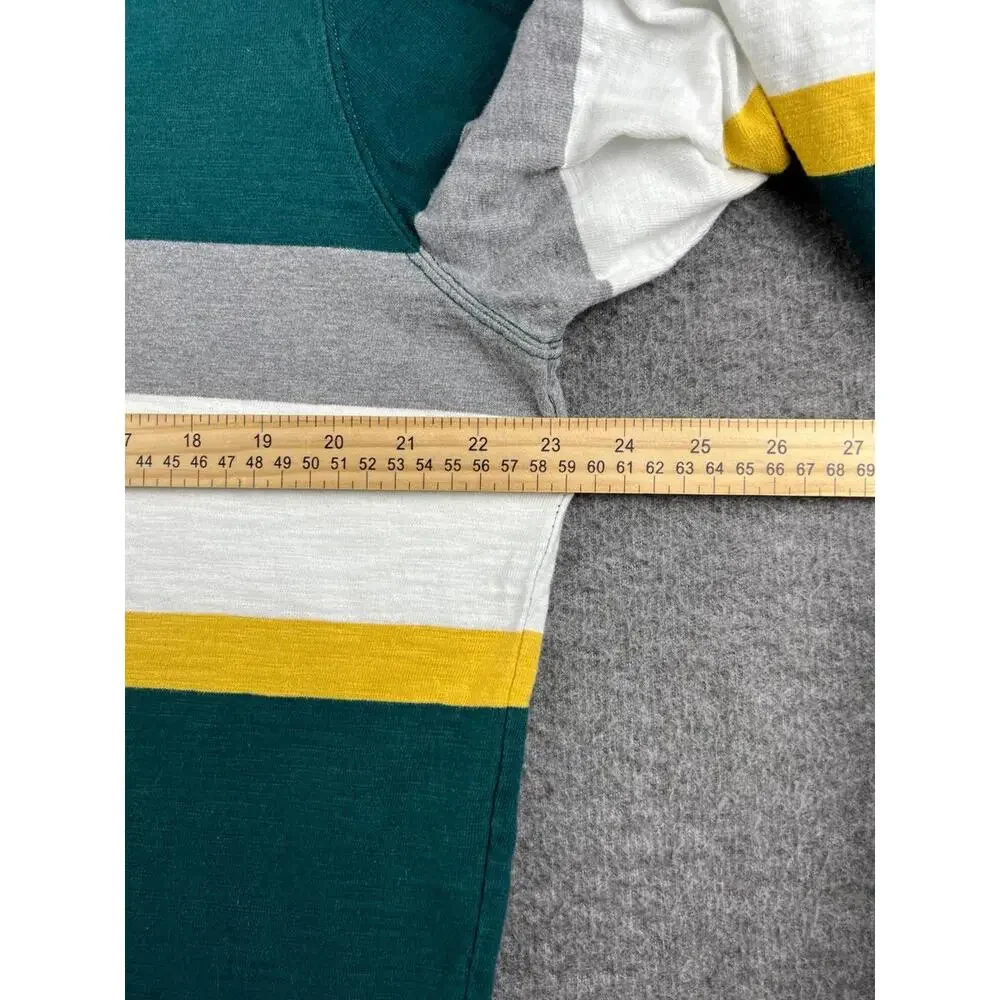 American Eagle Hooded Sweatshirt Striped Design Size‎ Lage